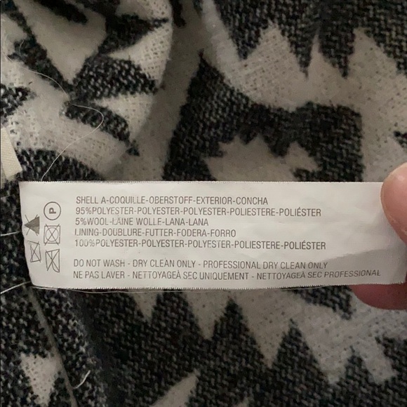 Rare Anthropologie Coat - beautiful pattern EUC - Picture 6 of 6